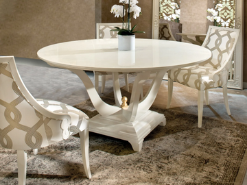GOLD - Upholstered wooden chair by CASA +39 - view 3